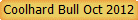 Coolhard Bull Oct 2012